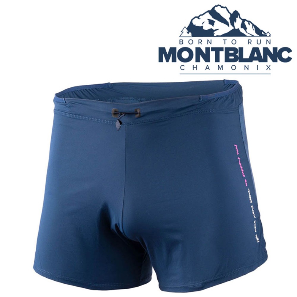 Emjay COMPRESSPORT RACING SPLIT OVERSHORT MONT BLANC